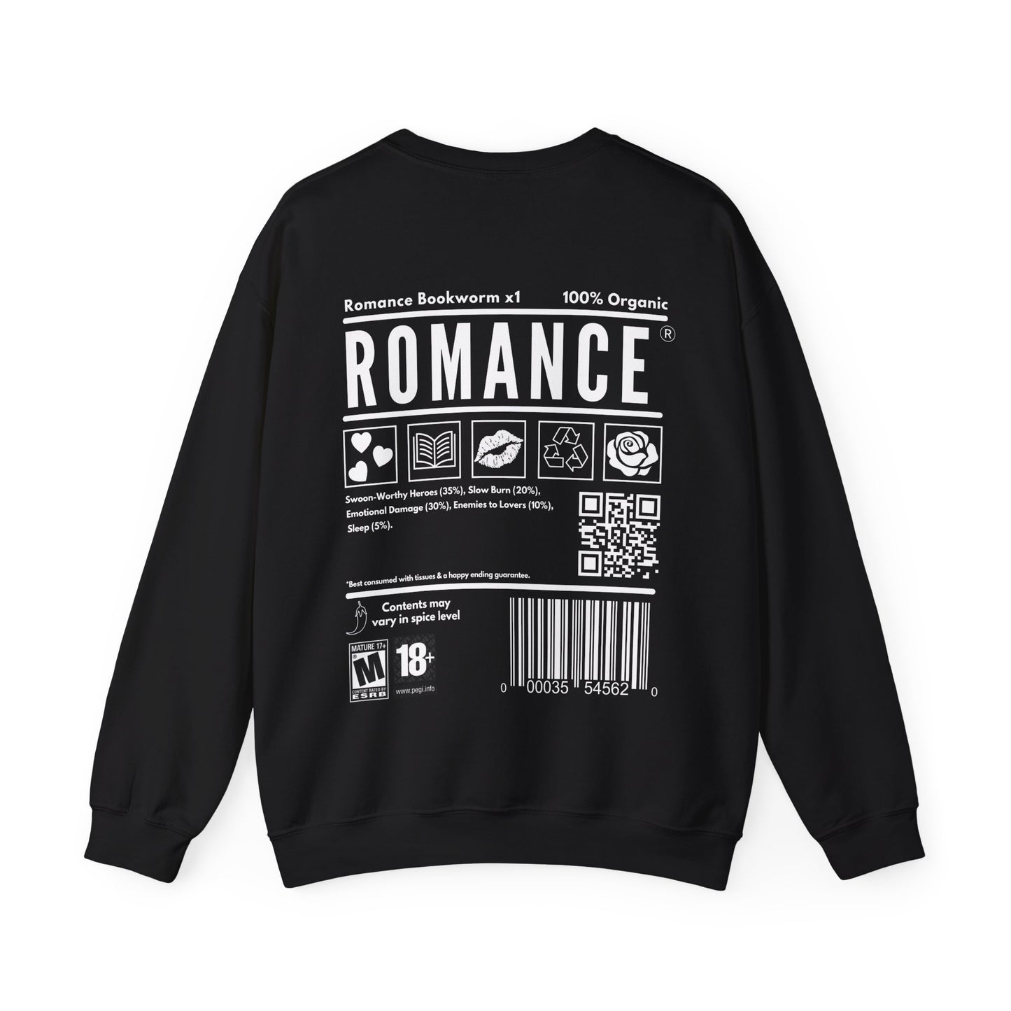 ROMANCE BOOKWORM Sweatshirt