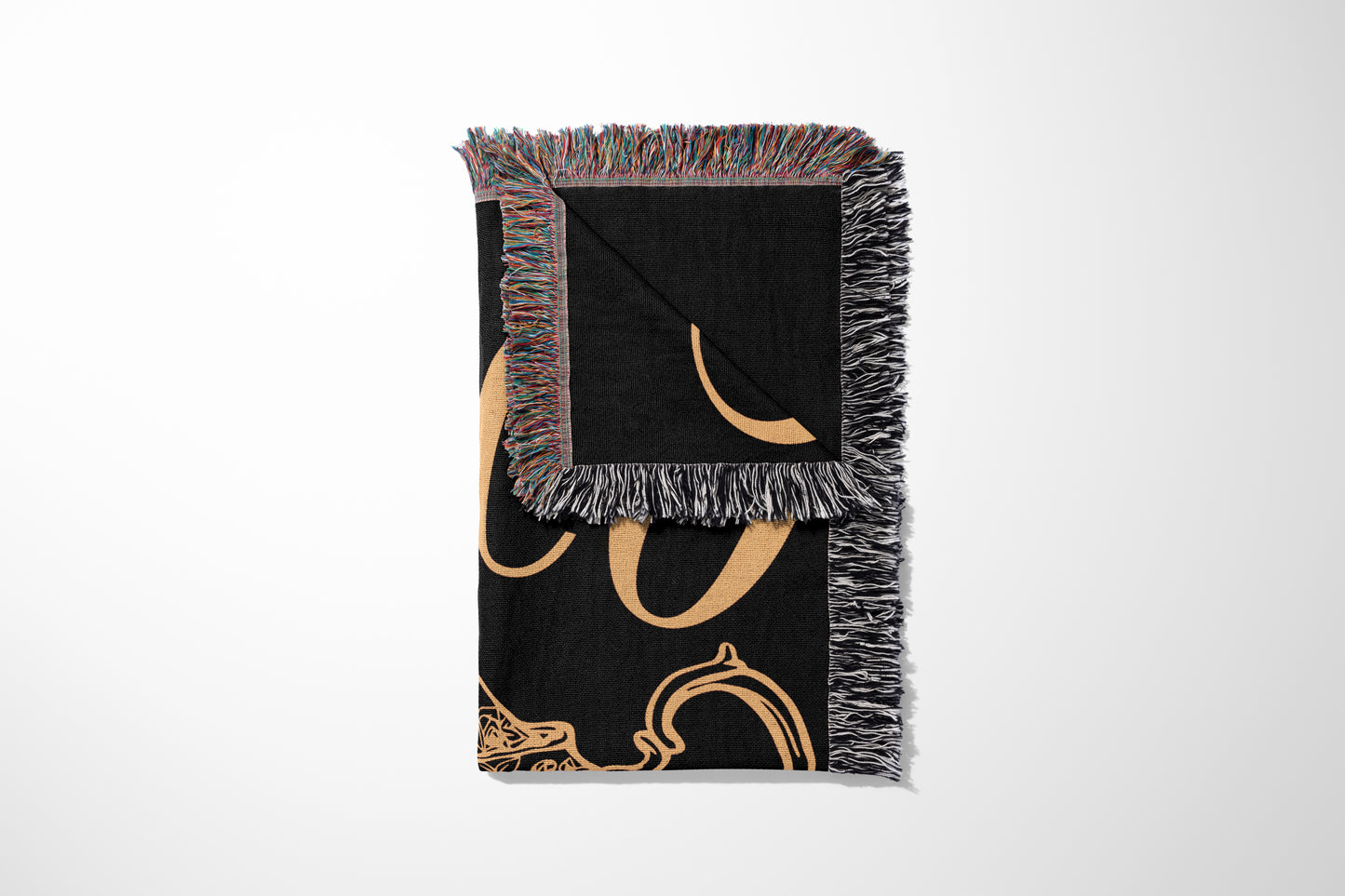 Golden Suriel Tea Co. Woven Blanket