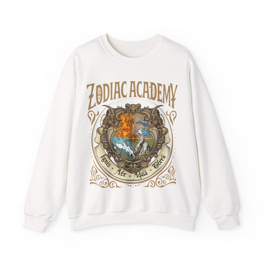 Zodiac Academy Elements Crest Sweatshirt