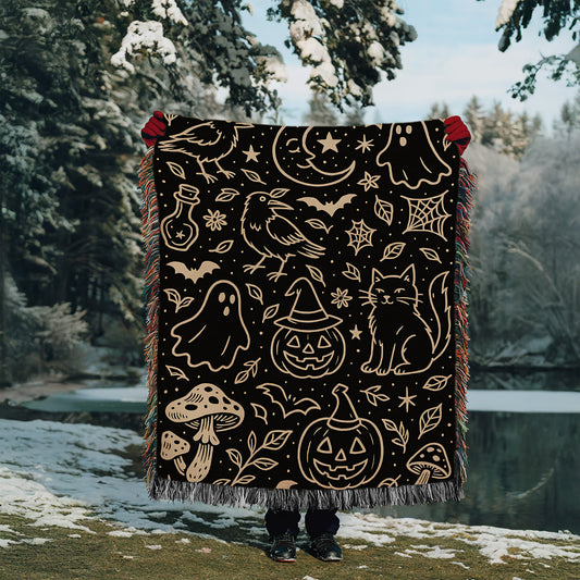 Gothic Witchy Blanket