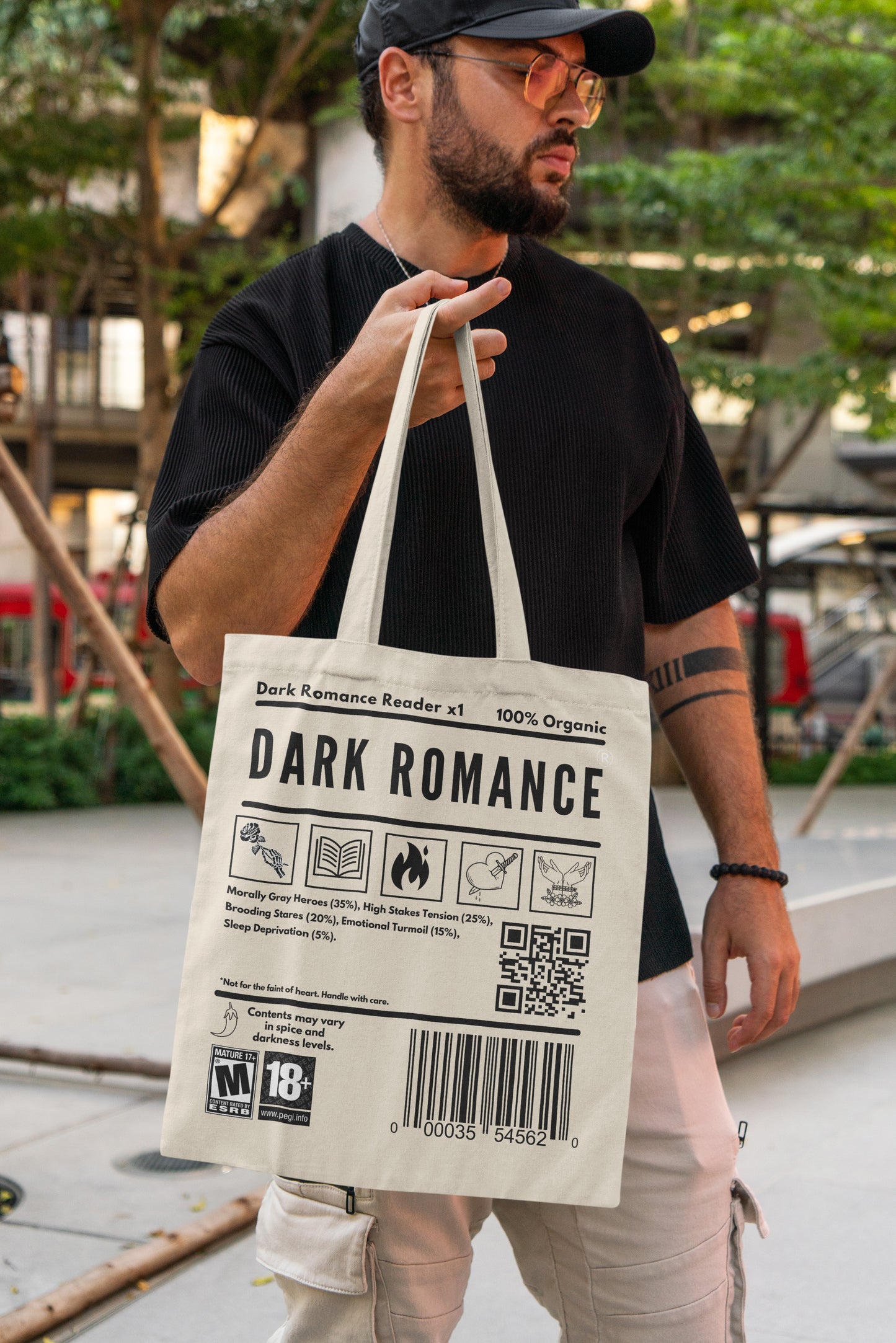 Dark Romance Tote Bag
