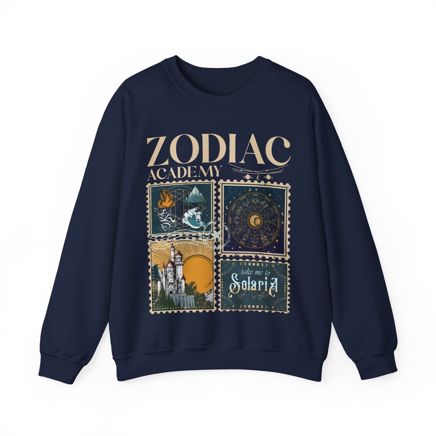 Zodiac Academy - Solaria Stamps Sweatshirt