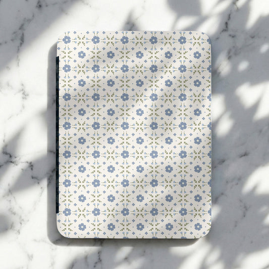 Blue Floral Pattern Vintage Style Product