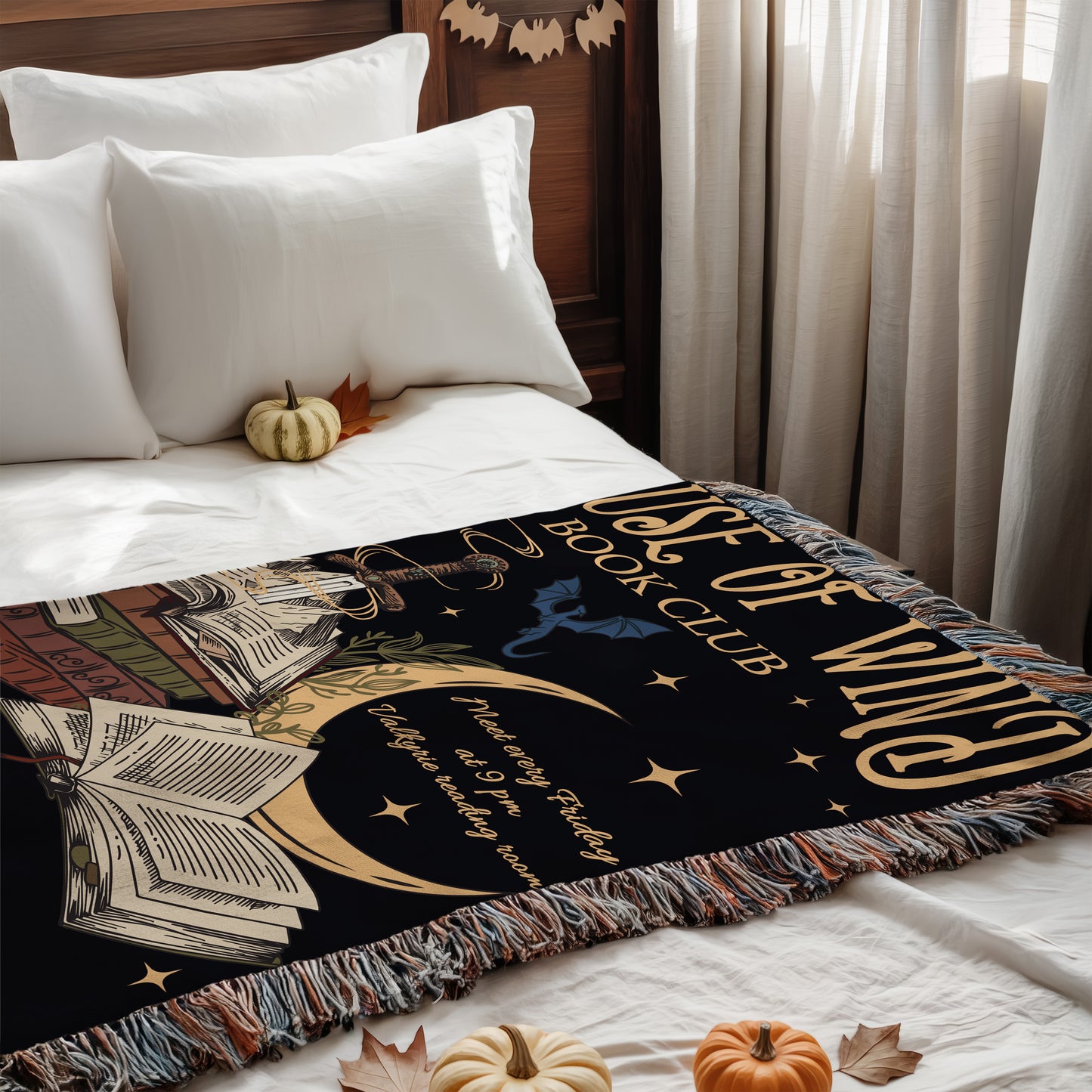 House of Wind Woven Blanket