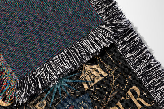 Caraval Remember It’s Only a Game Woven Throw