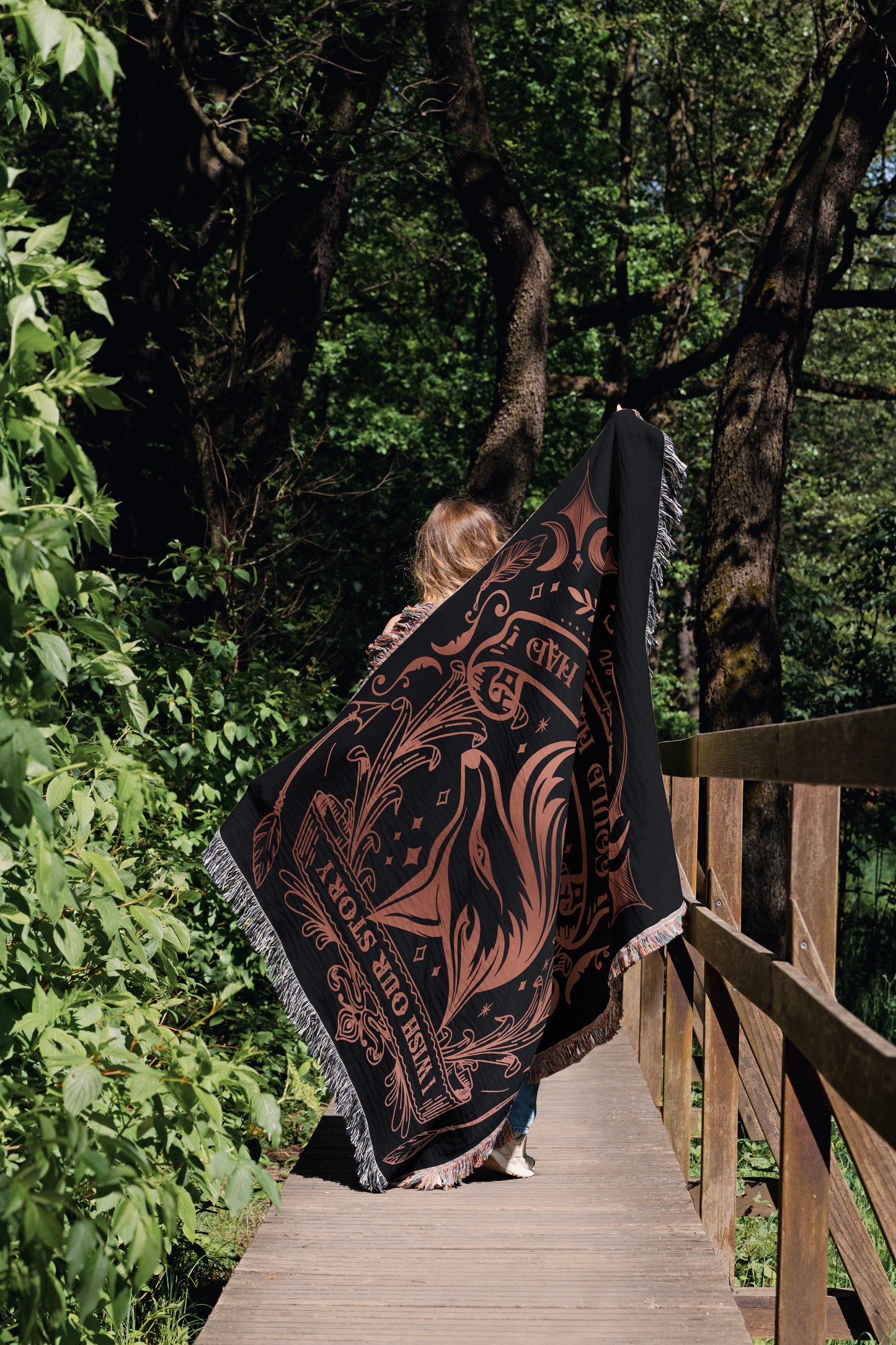 OUABH Inspired Woven Blanket