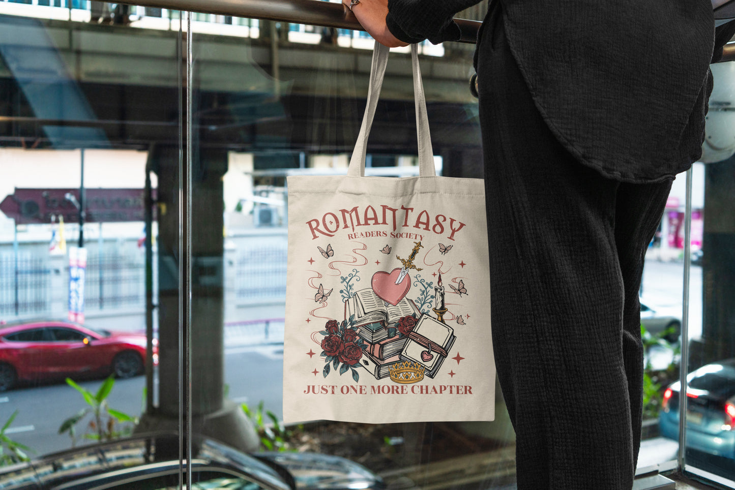 Romantasy Readers Society Tote Bag