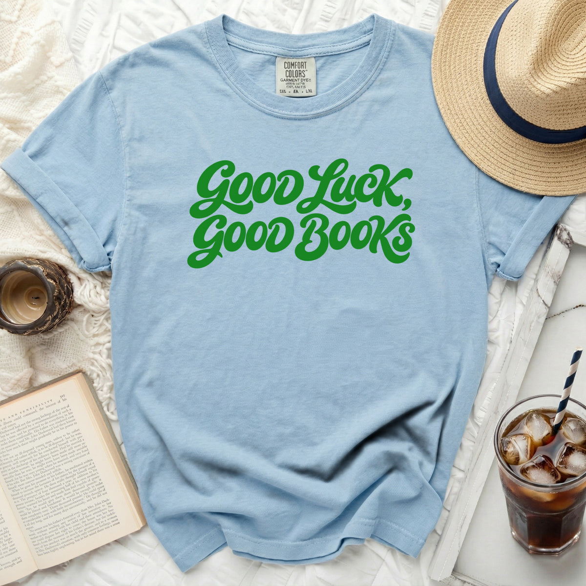 Good Luck Books Tee