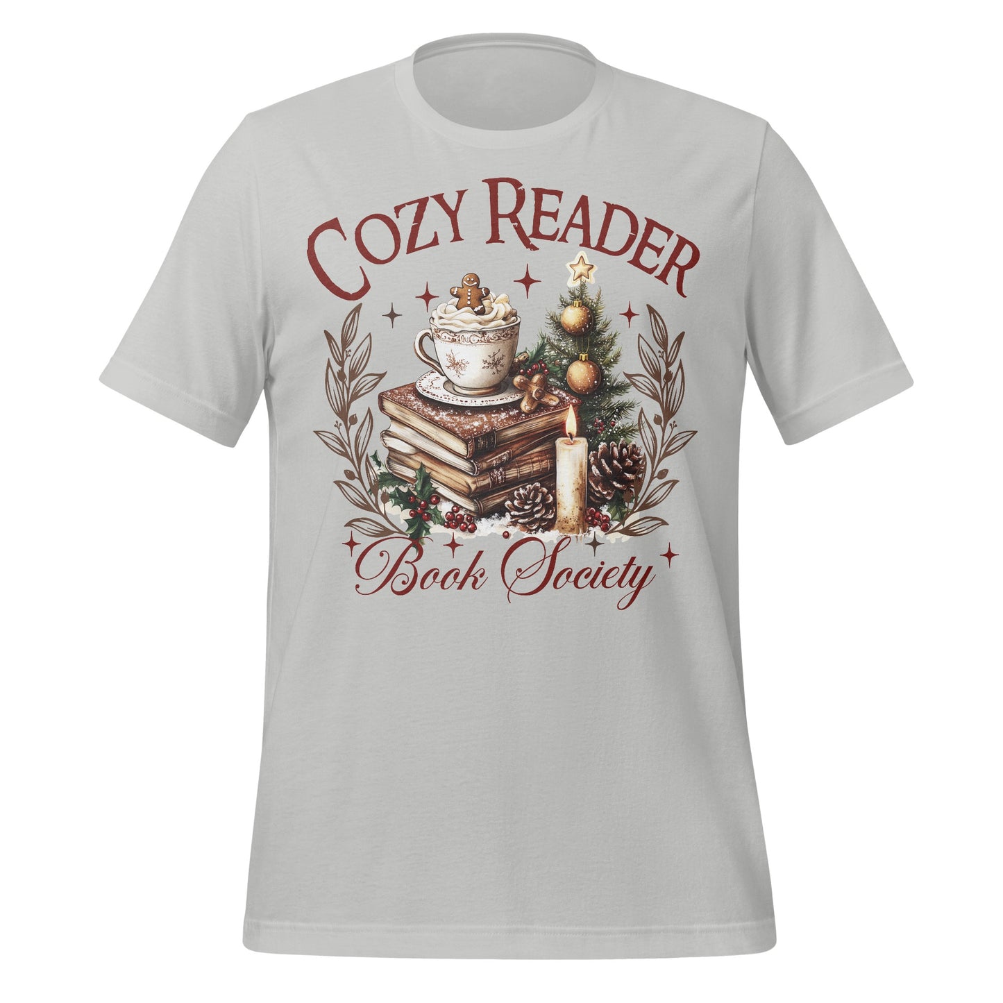 Cozy Reader Book Society T-shirt for Literature Lovers
