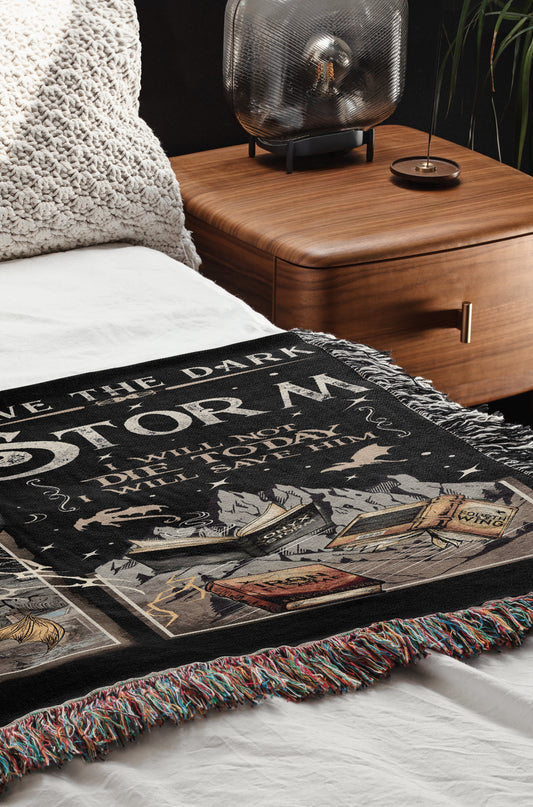 Onyx Storm Woven Blanket