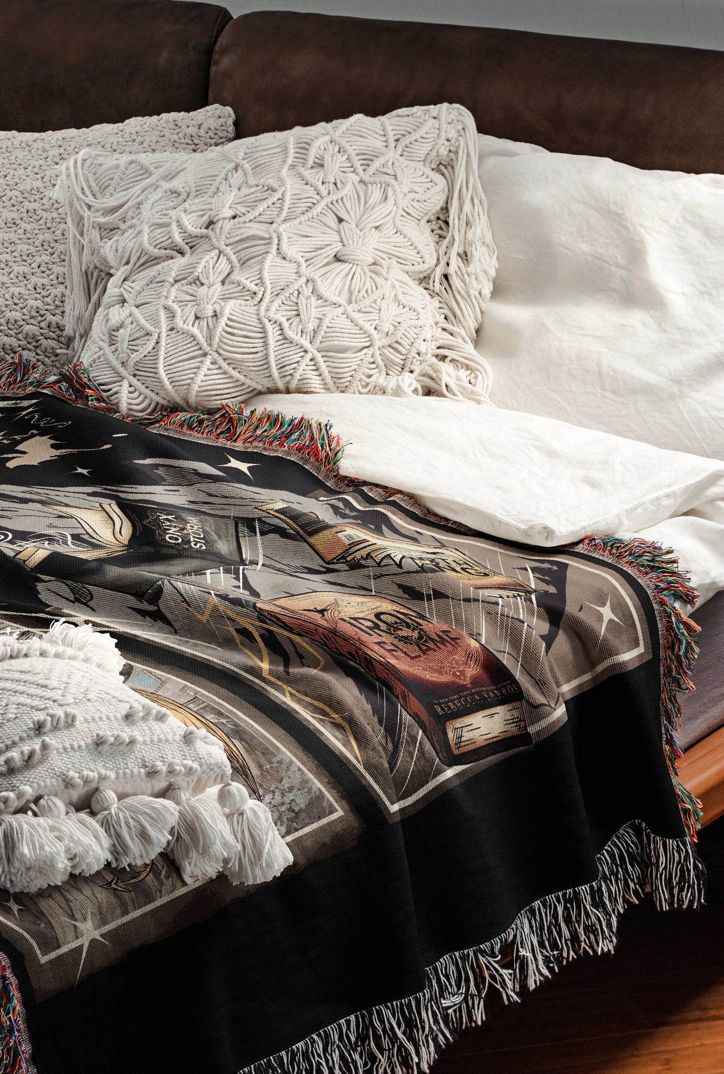 Onyx Storm Woven Blanket