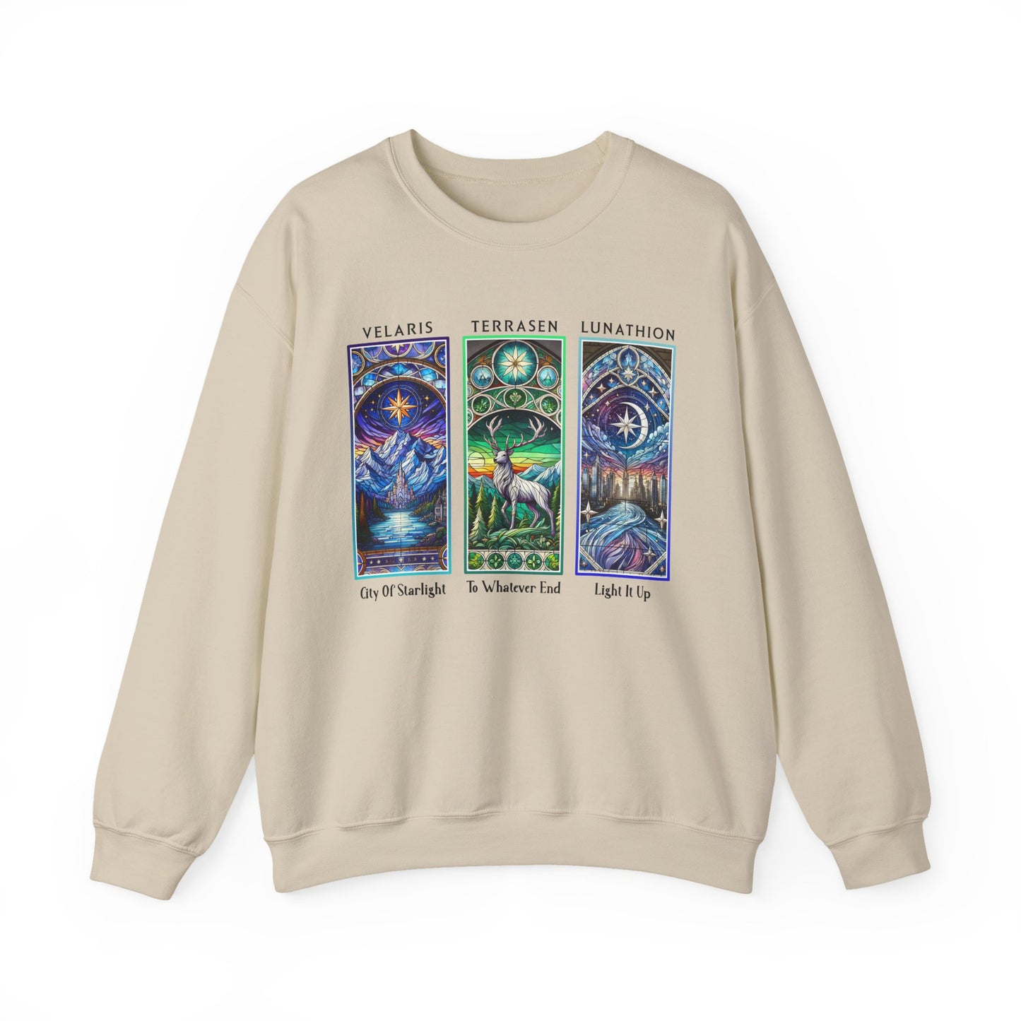 Velaris, Terrasen, Lunathion Sweatshirt