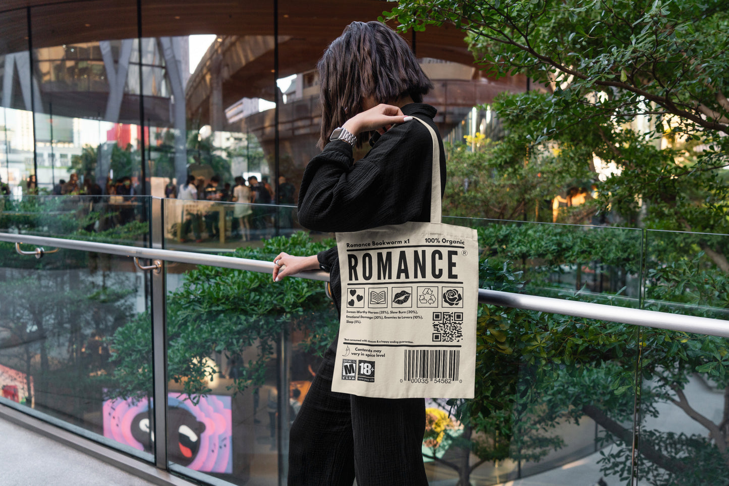 Romance Reader Tote Bag