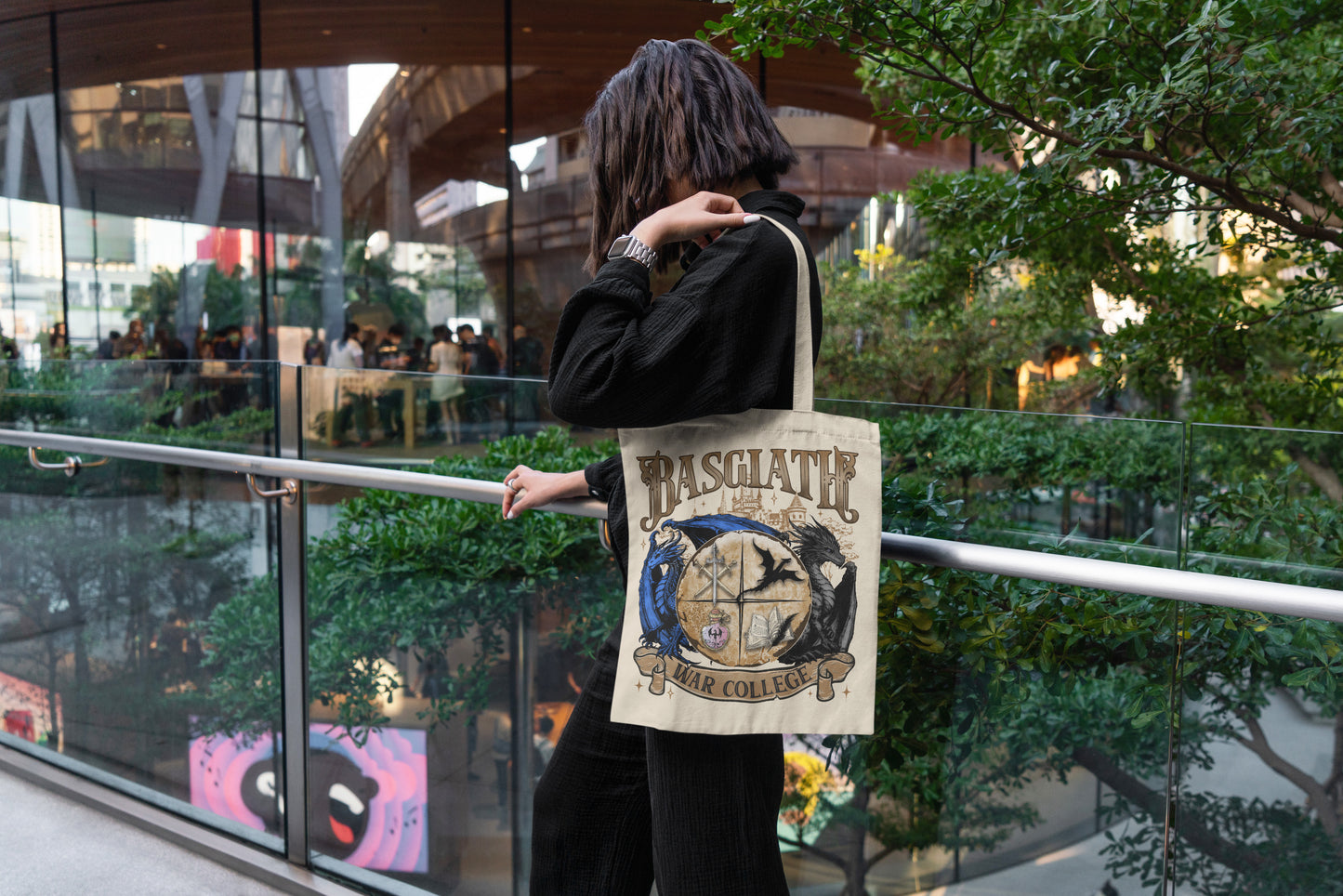 Dragon Rider’s Circle Tote Bag