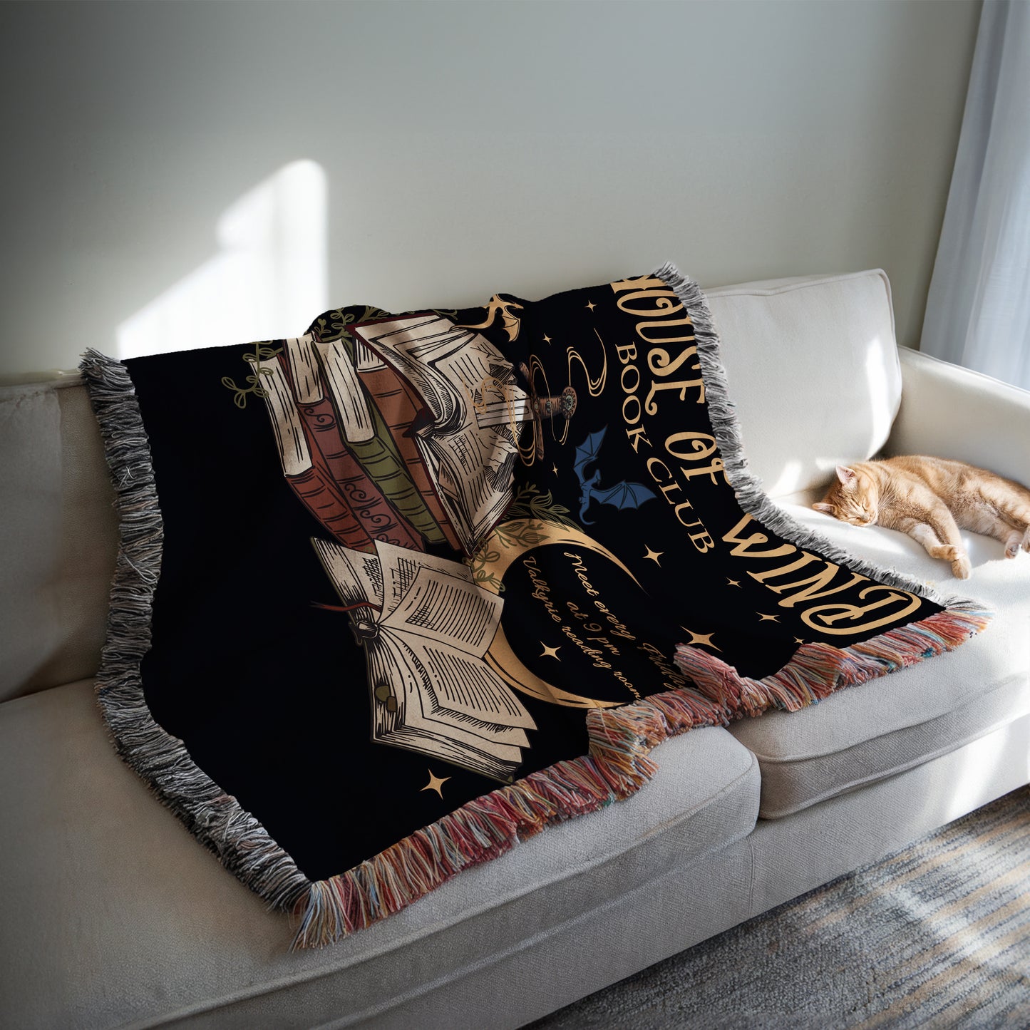 House of Wind Woven Blanket