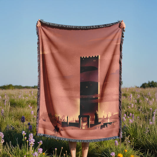 Tower of Dawn Woven Blanket