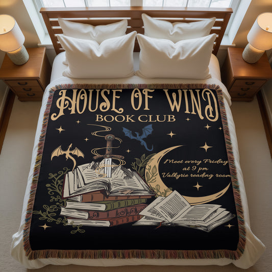 House of Wind Woven Blanket