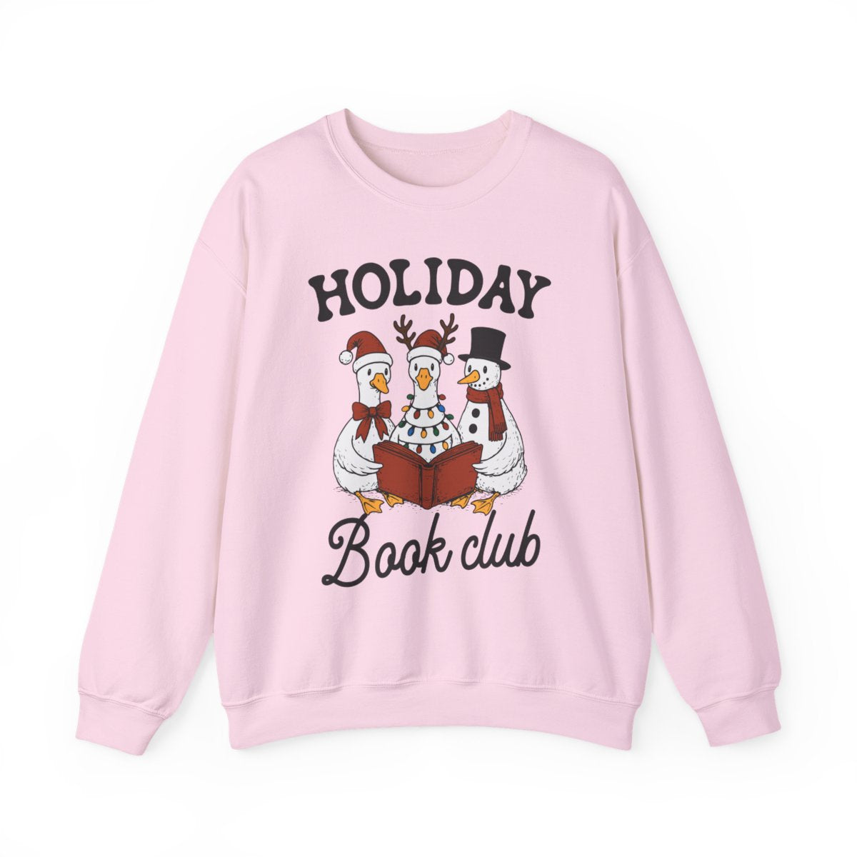 Holiday Book Club Festive Pullover Sweatshirt