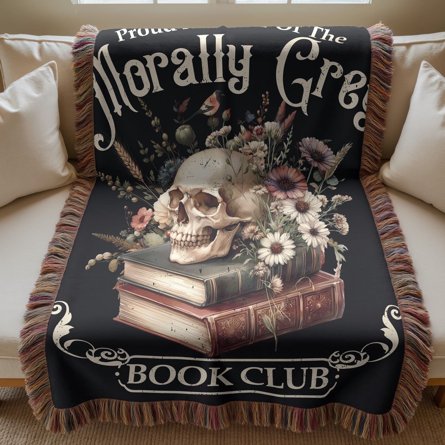 Morally Grey Book Club Blanket