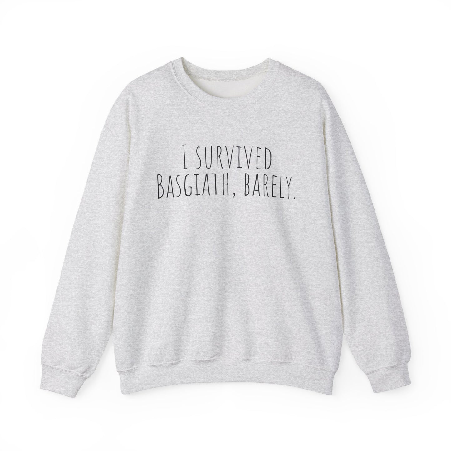 "I Survived Basgiath, Barely" Sweatshirt