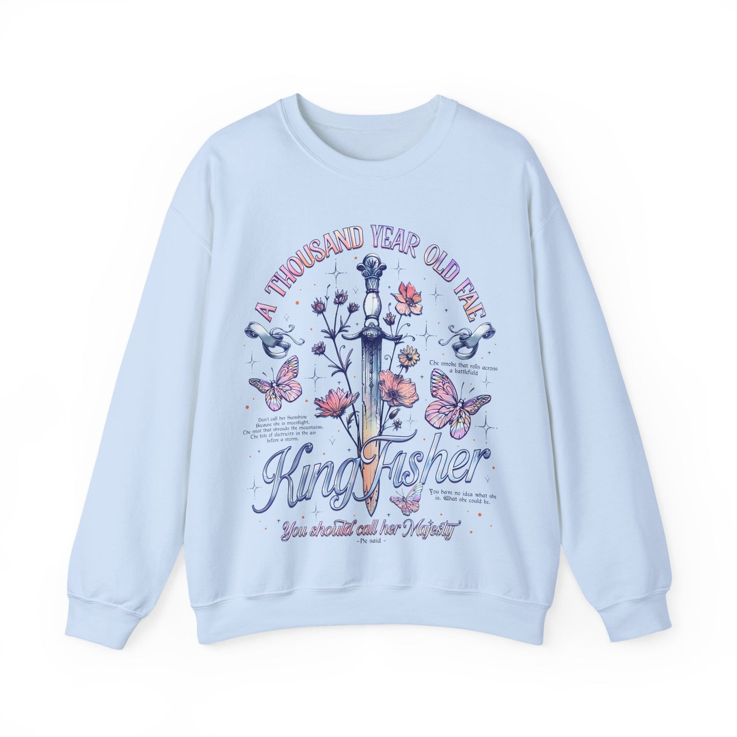 Kingfisher "A Thousand Year Old Fae" Sweatshirt