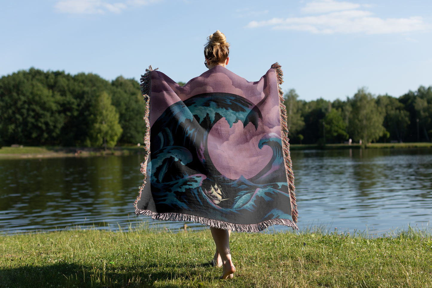 Empire of Storms Woven Blanket