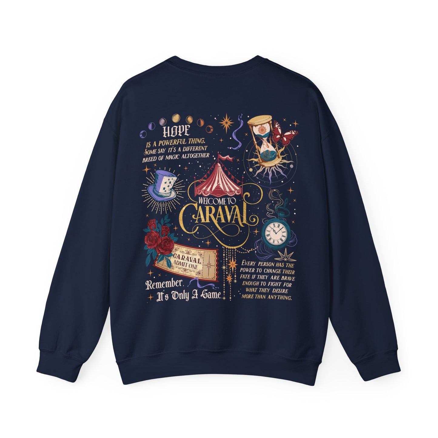 "Welcome to Caraval" Sweatshirt