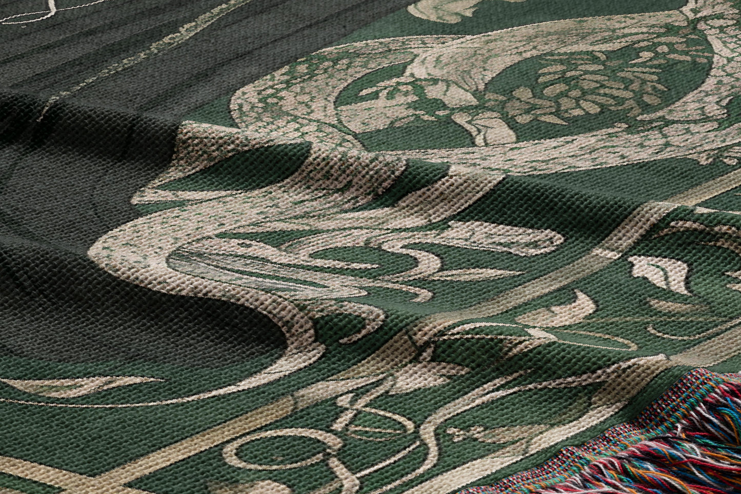 Serpent House Woven Throw Blanket - MagicMerchEmporium