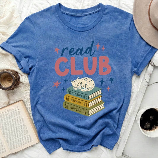 Read Club Cat Books Stories Dreams Worlds Enthusiast product type