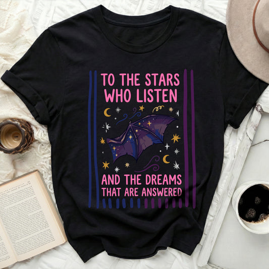 TO THE STARS WHO LISTEN AND THE DREAMS THAT ARE ANSWERED product type