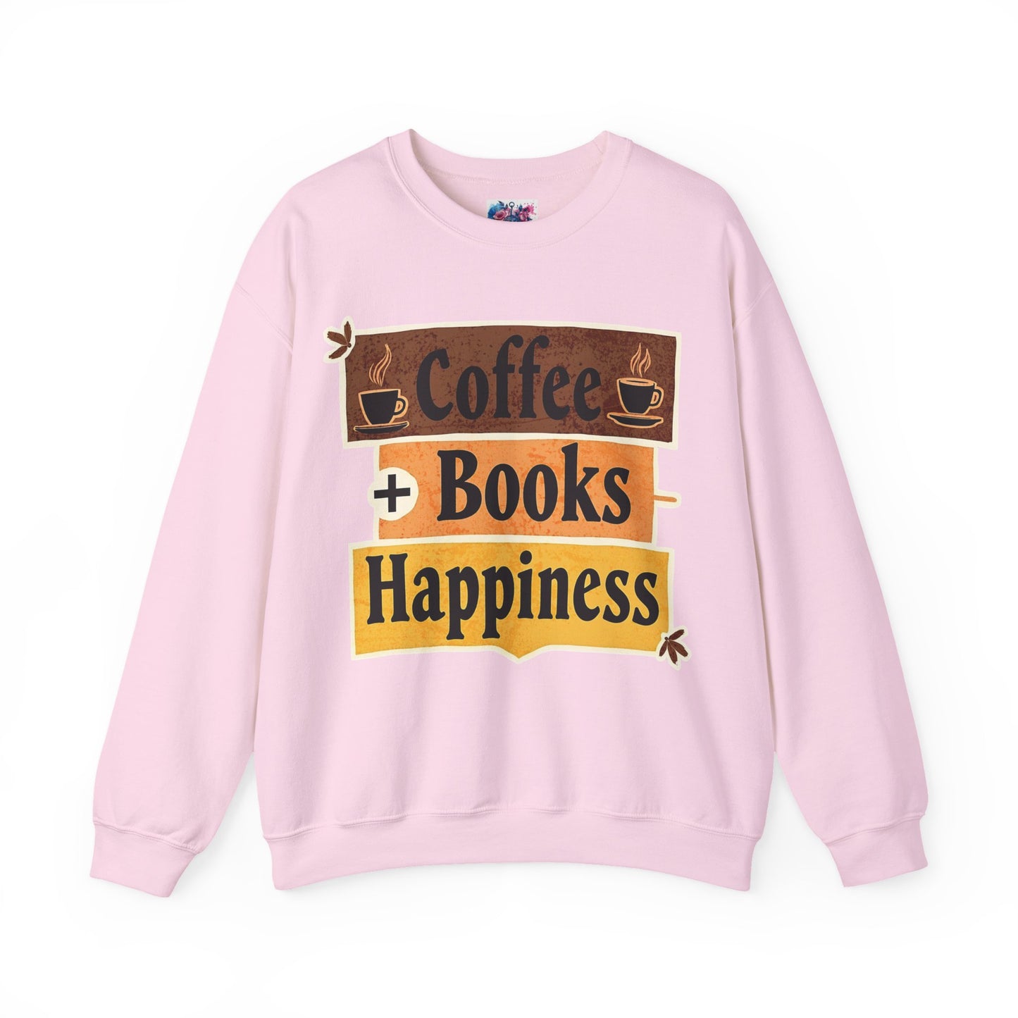"Coffee + Books = Happiness" Sweatshirt