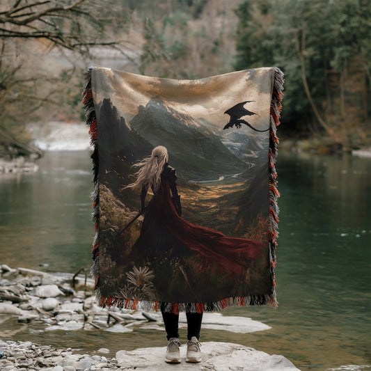 Abraxos & Manon Inspired Bookish Blanket