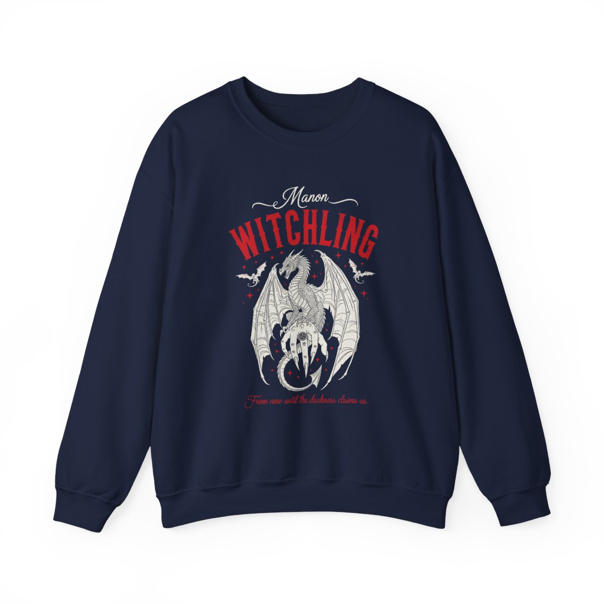 Witchling Dragon Graphic Design Oversized Sweatshirt