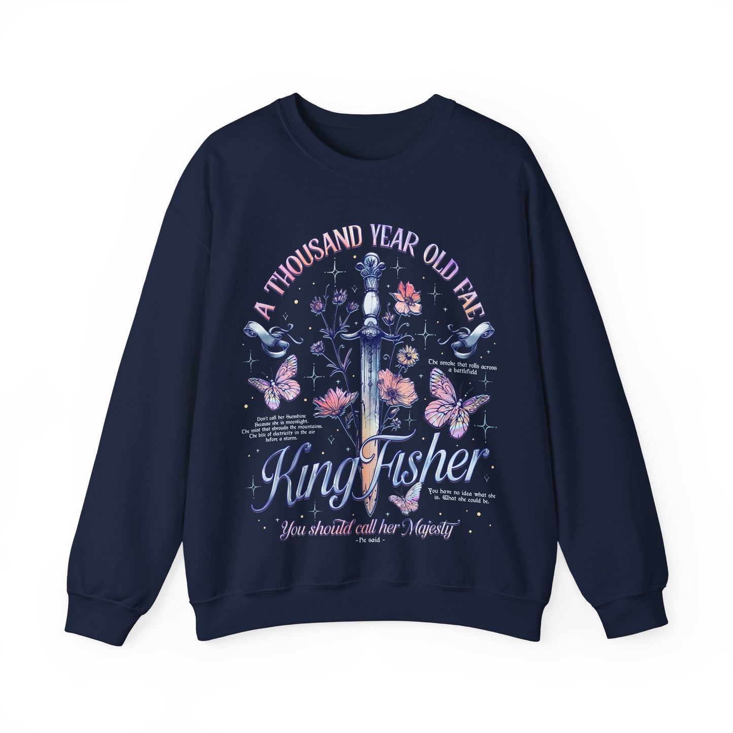 Kingfisher "A Thousand Year Old Fae" Sweatshirt