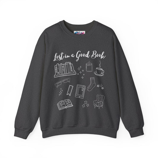 Lost in a Good Book Sweatshirt - MagicMerchEmporium