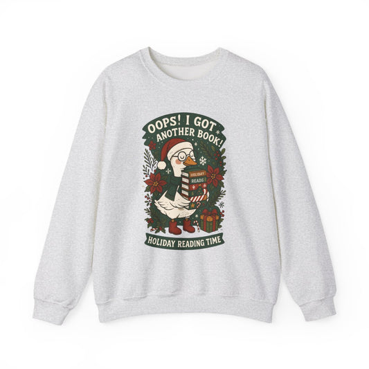 Oops I Got Another Book Holiday Reading Time Sweatshirt