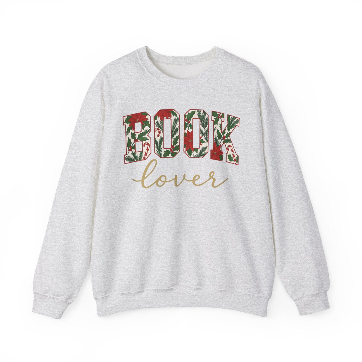 Cozy Book Lover Printed Sweatshirt for Avid Readers