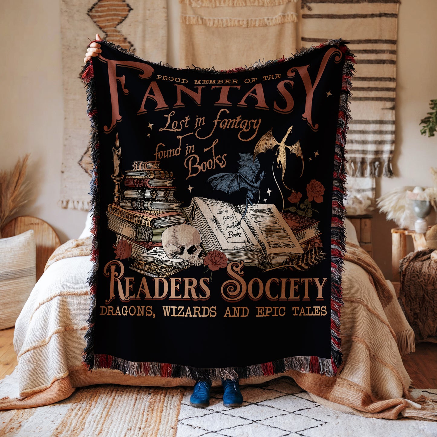 Fantasy Readers Society Blanket