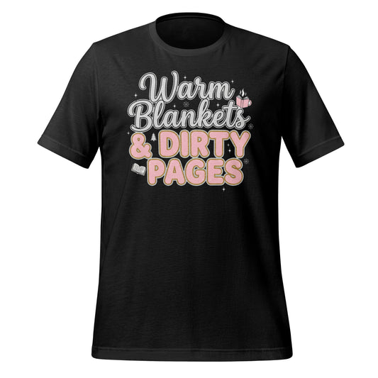 Warm Blankets and Dirty Pages Graphic Tee