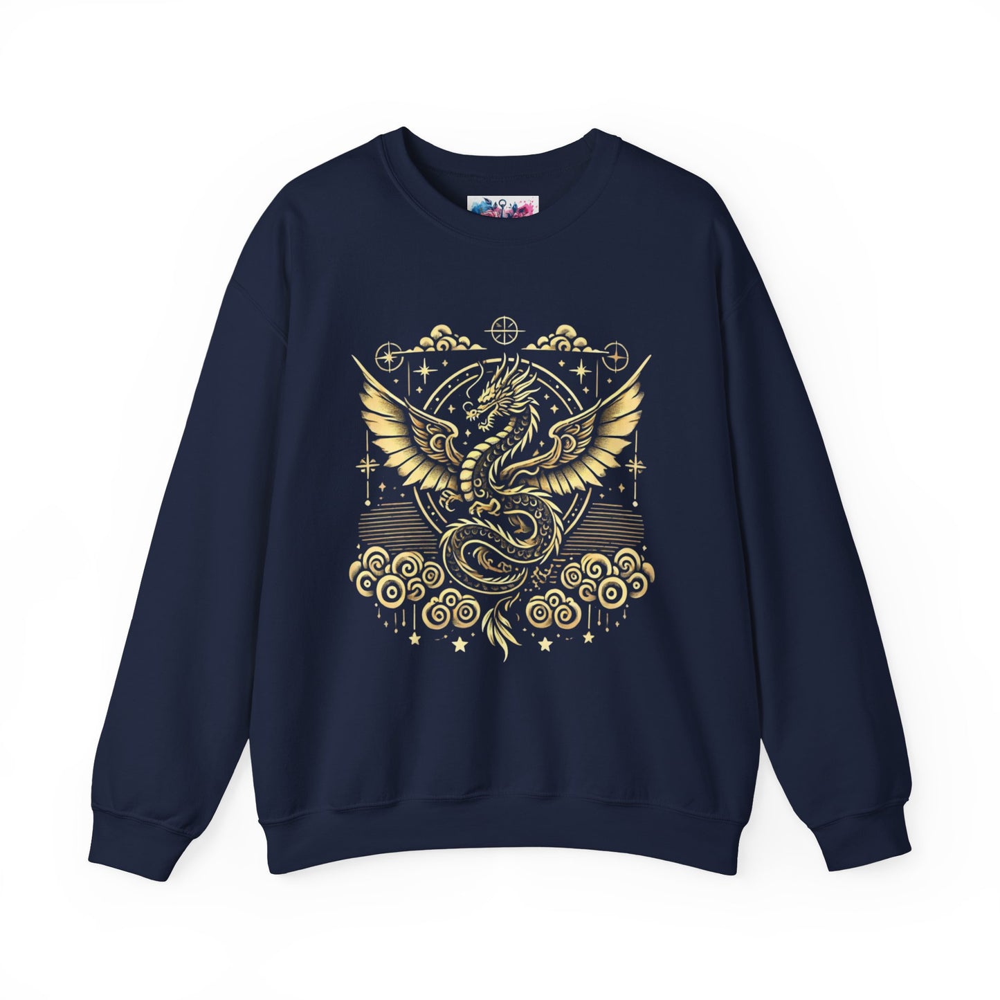 Golden Fourth Wing Dragon Sweatshirt