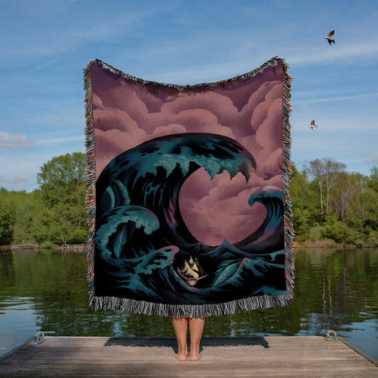 Empire of Storms Woven Blanket