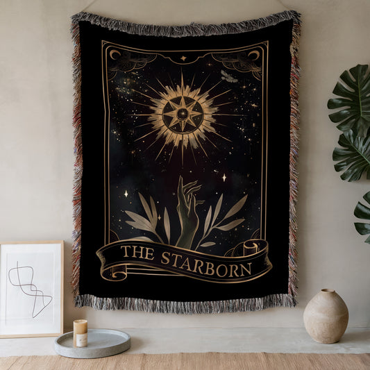 The Starborn Celestial Woven Blanket