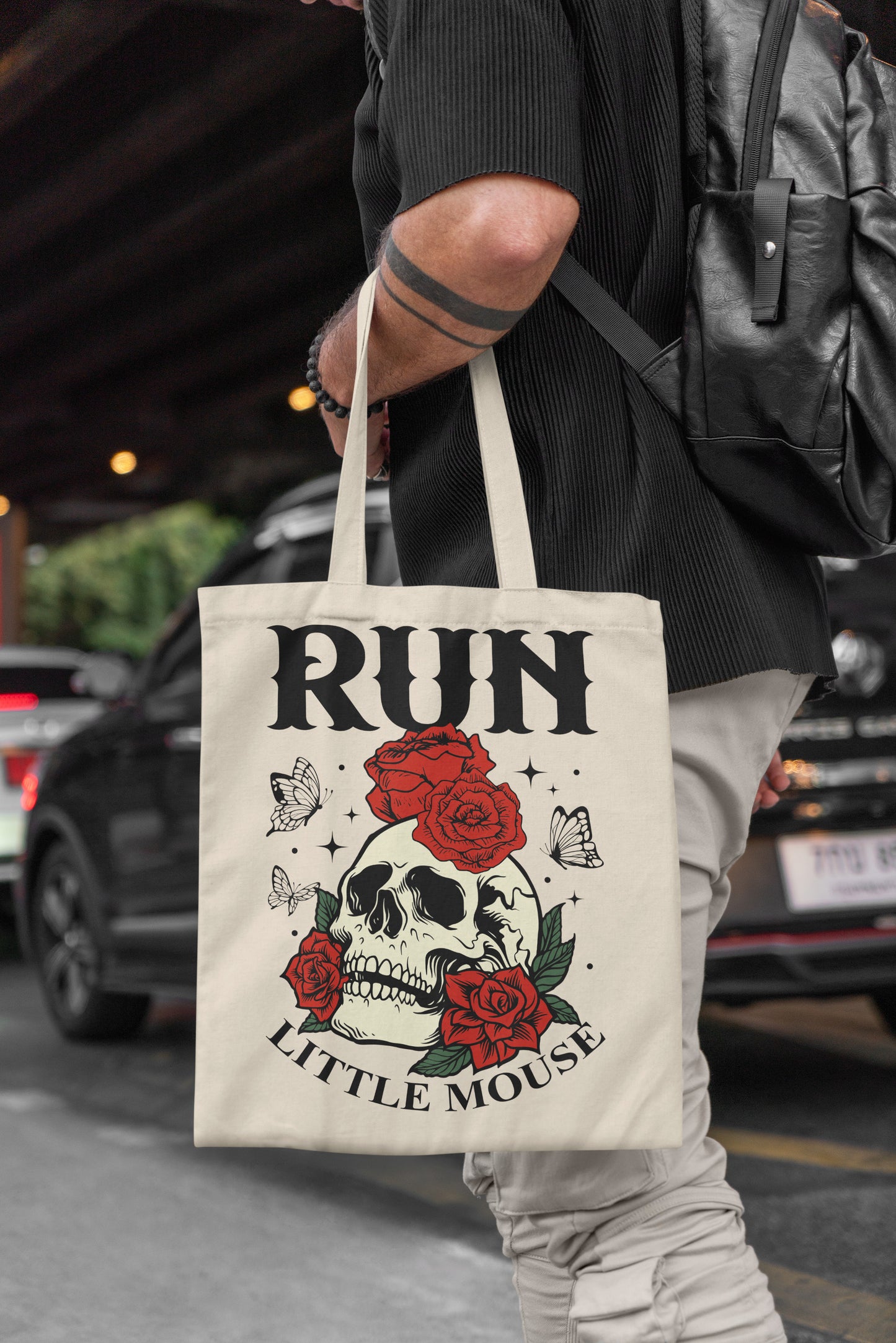 “Run Little Mouse” Tote Bag - MagicMerchEmporium
