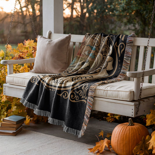 Zodiac Academy Woven Blanket
