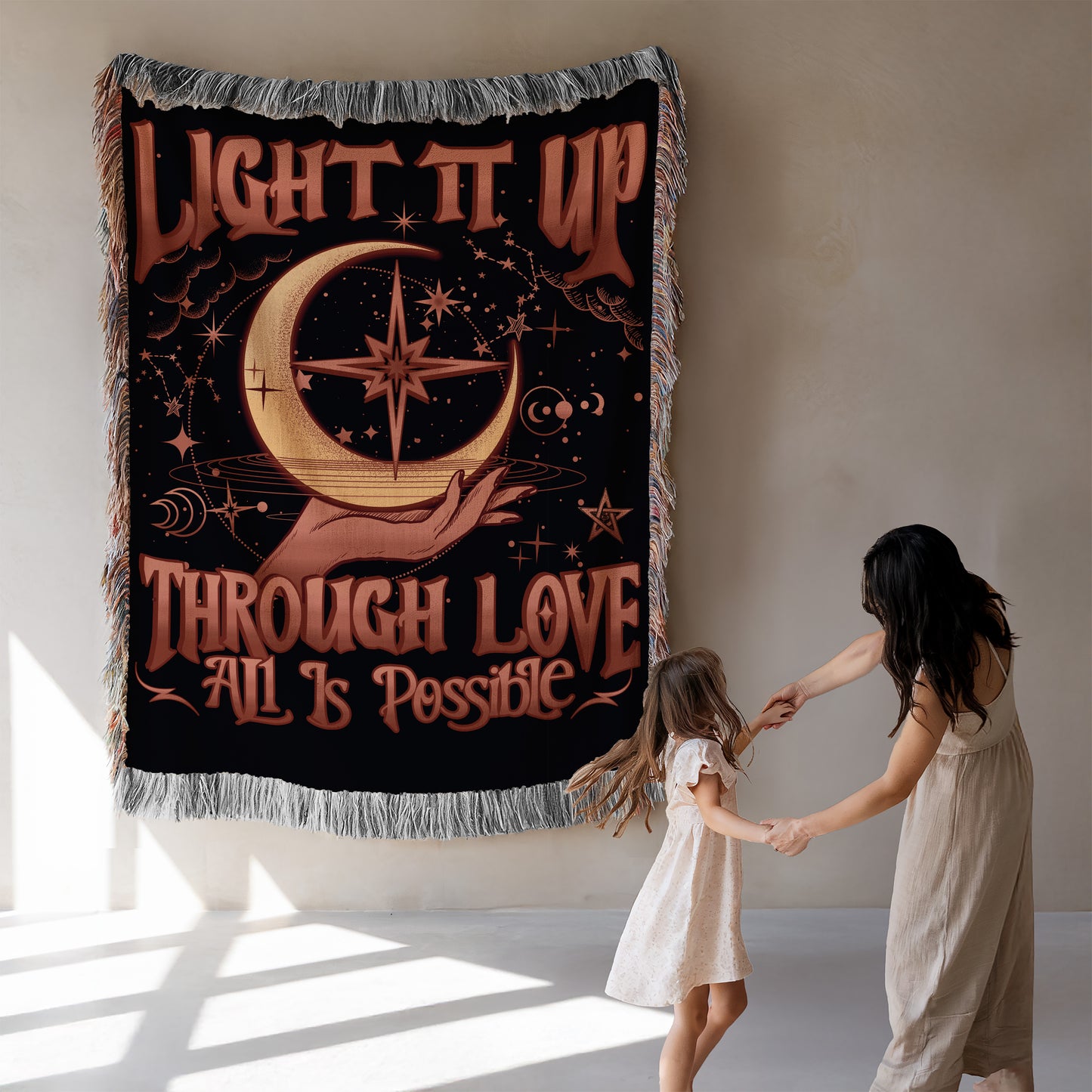 Light It Up Woven Blanket