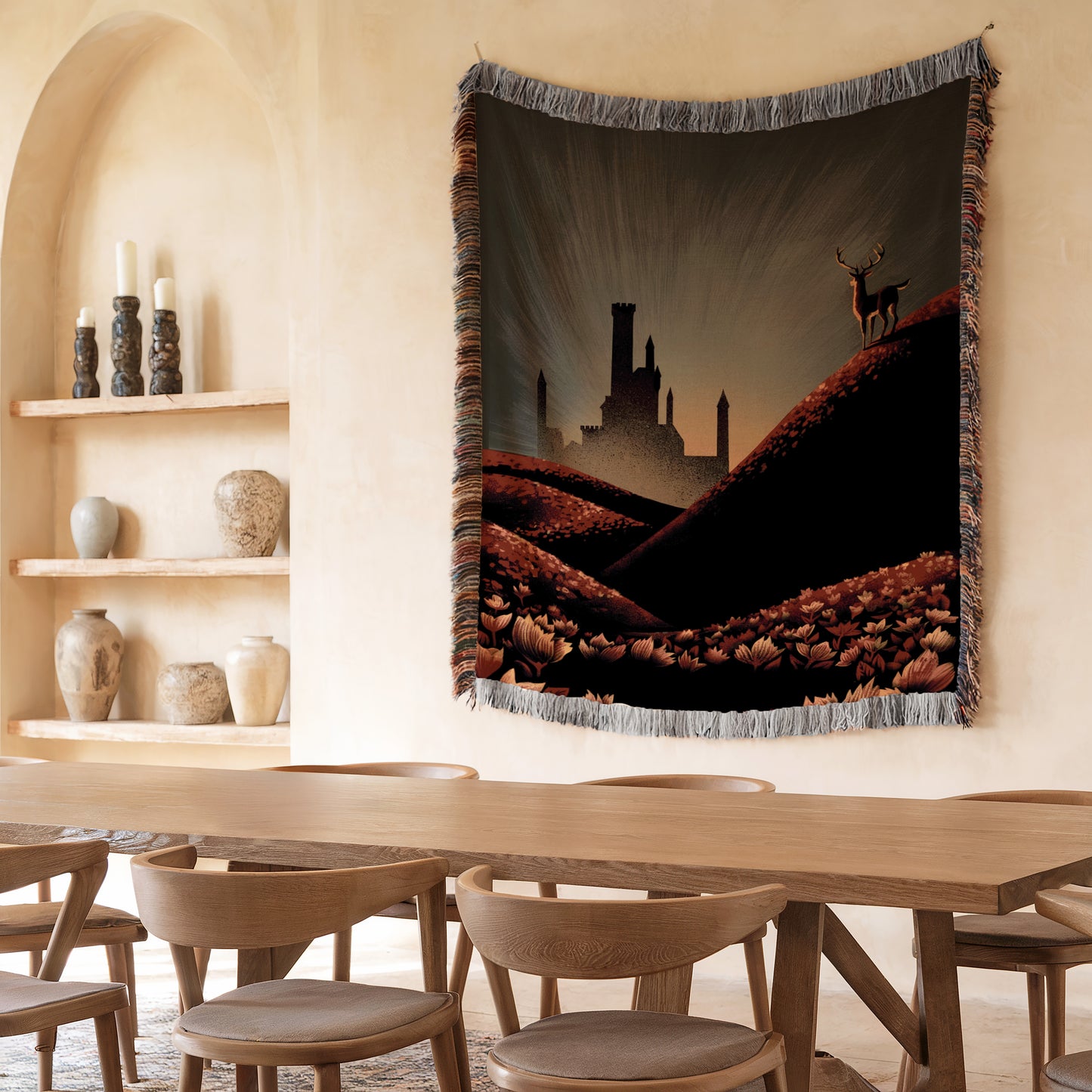 Kingdom of Ash Woven Blanket