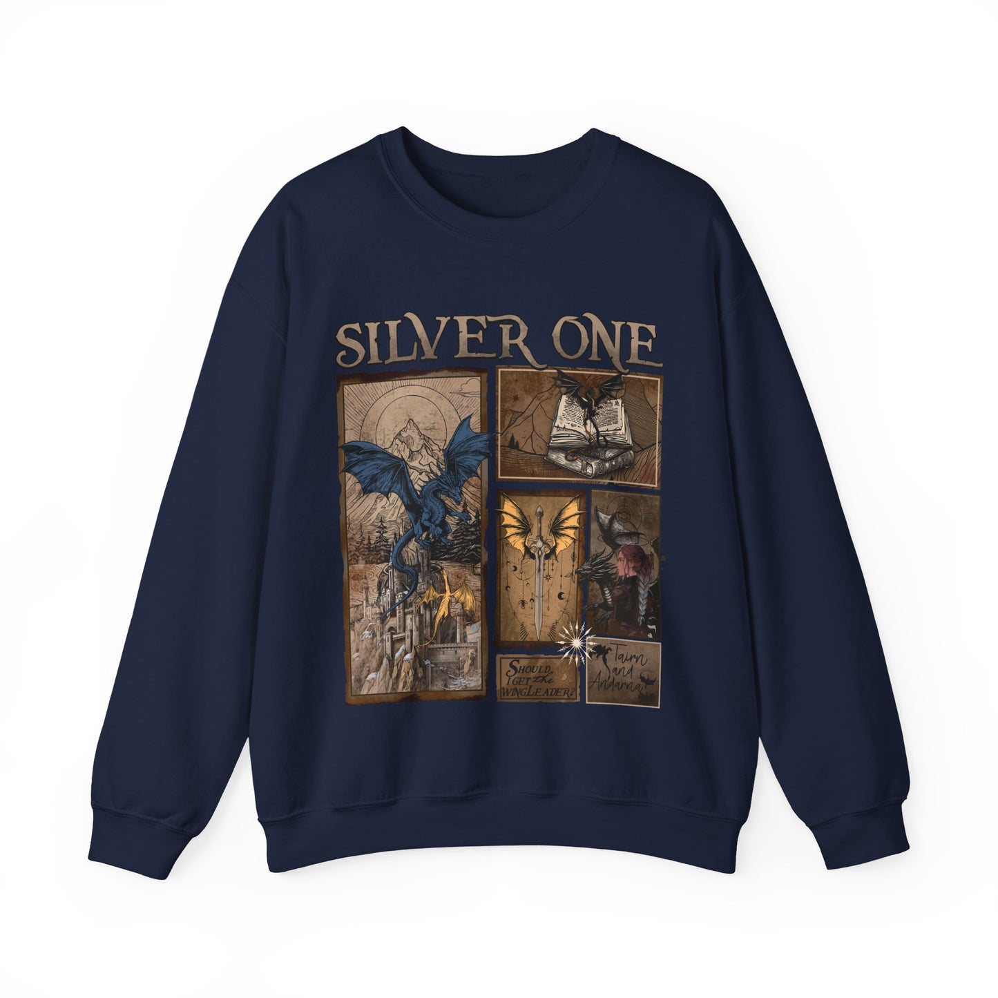 Silver One Sweatshirt - MagicMerchEmporium