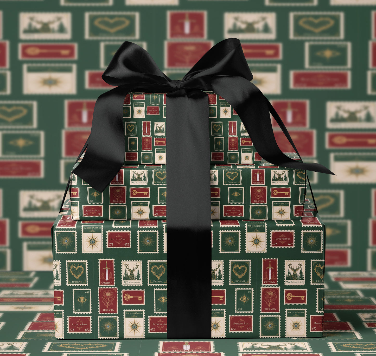 Rattle the Stars Wrapping Paper - MagicMerchEmporium