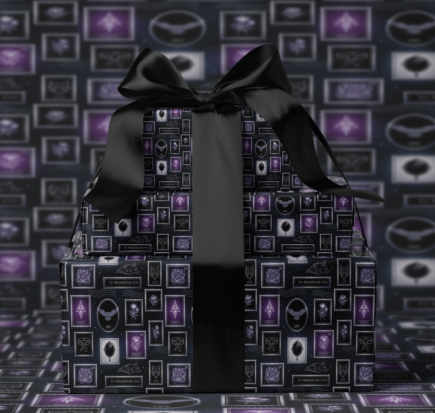 Dark Throne of Glass Wrapping Paper - MagicMerchEmporium