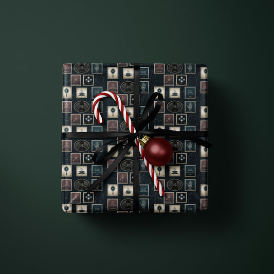 Feyre Stamps Wrapping Paper - MagicMerchEmporium